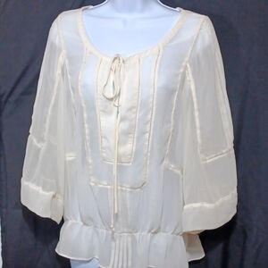 Daniel Rainn sheer top